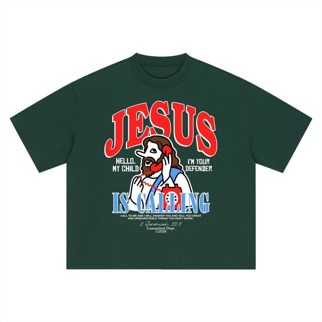 Call on Him Oversized T-Shirt