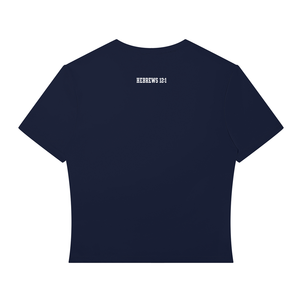 Women’s Hebrews 12 Crop T-Shirt