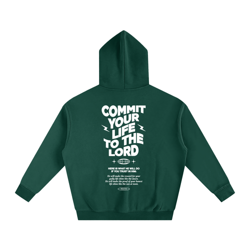 Committed Oversize Fleeced Hoodie