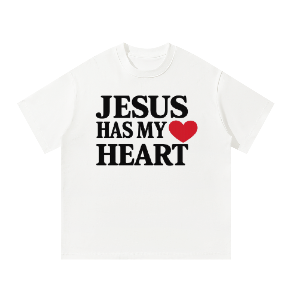 Jesus Has My Heart Oversized T-Shirt