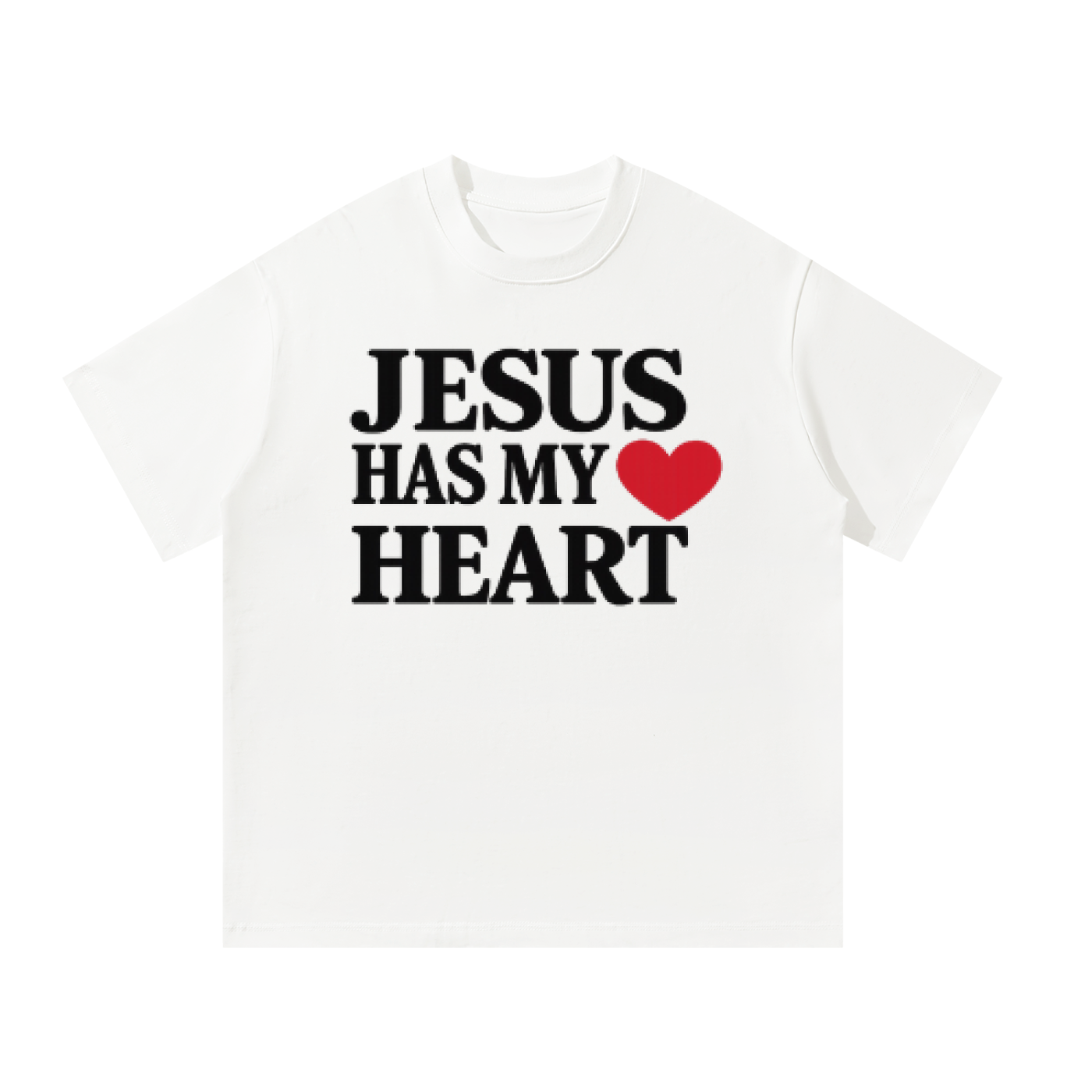Jesus Has My Heart Oversized T-Shirt