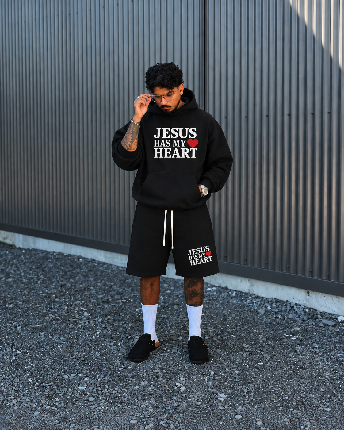Jesus Has My Heart Shorts