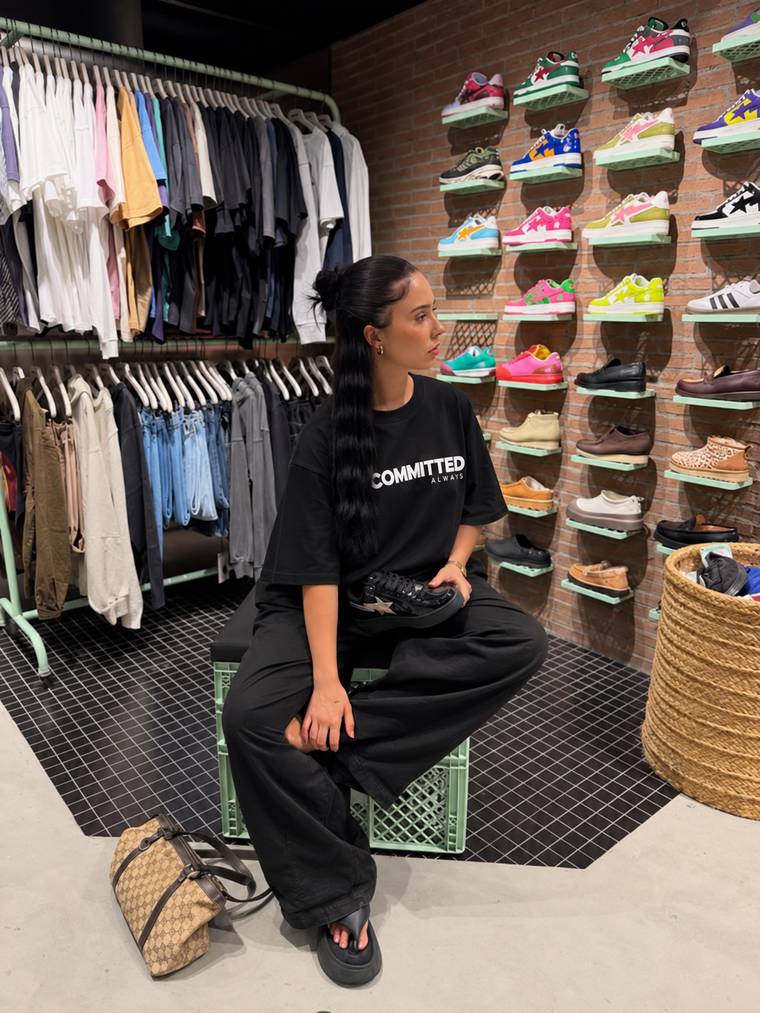 Committed Oversized Cotton T-Shirt