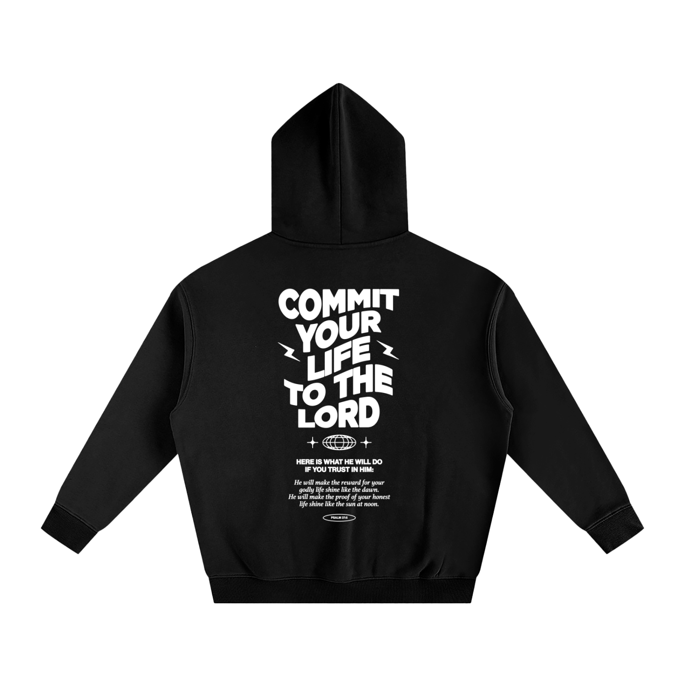 Committed Oversize Fleeced Hoodie