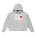 Jesus Has My Heart Heavyweight Hoodie