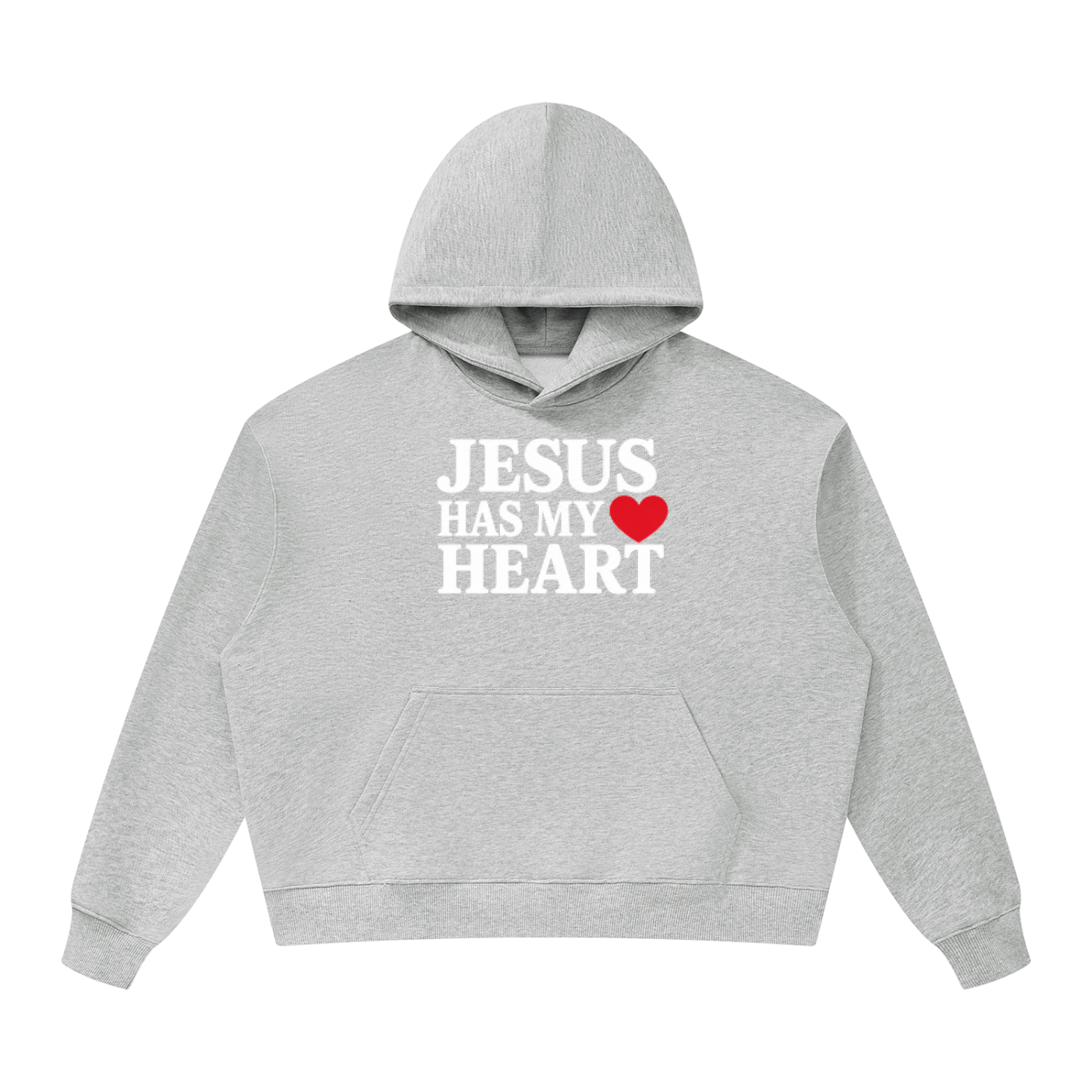 Jesus Has My Heart Heavyweight Hoodie