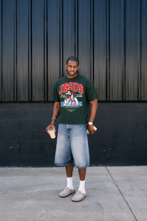 Call on Him Oversized T-Shirt
