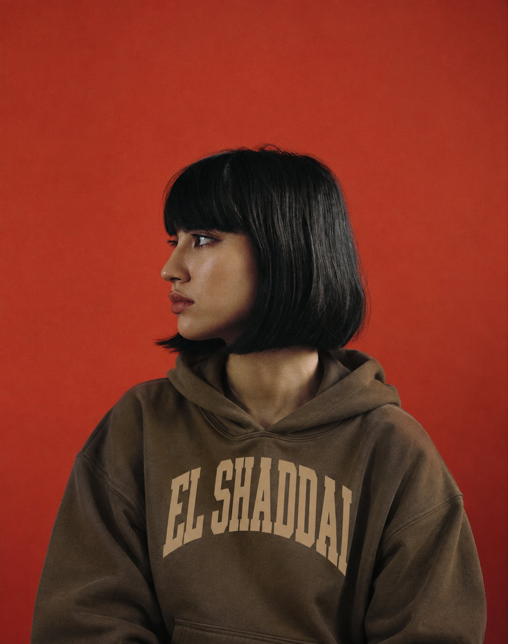 El Shaddai Oversize Fleeced Hoodie