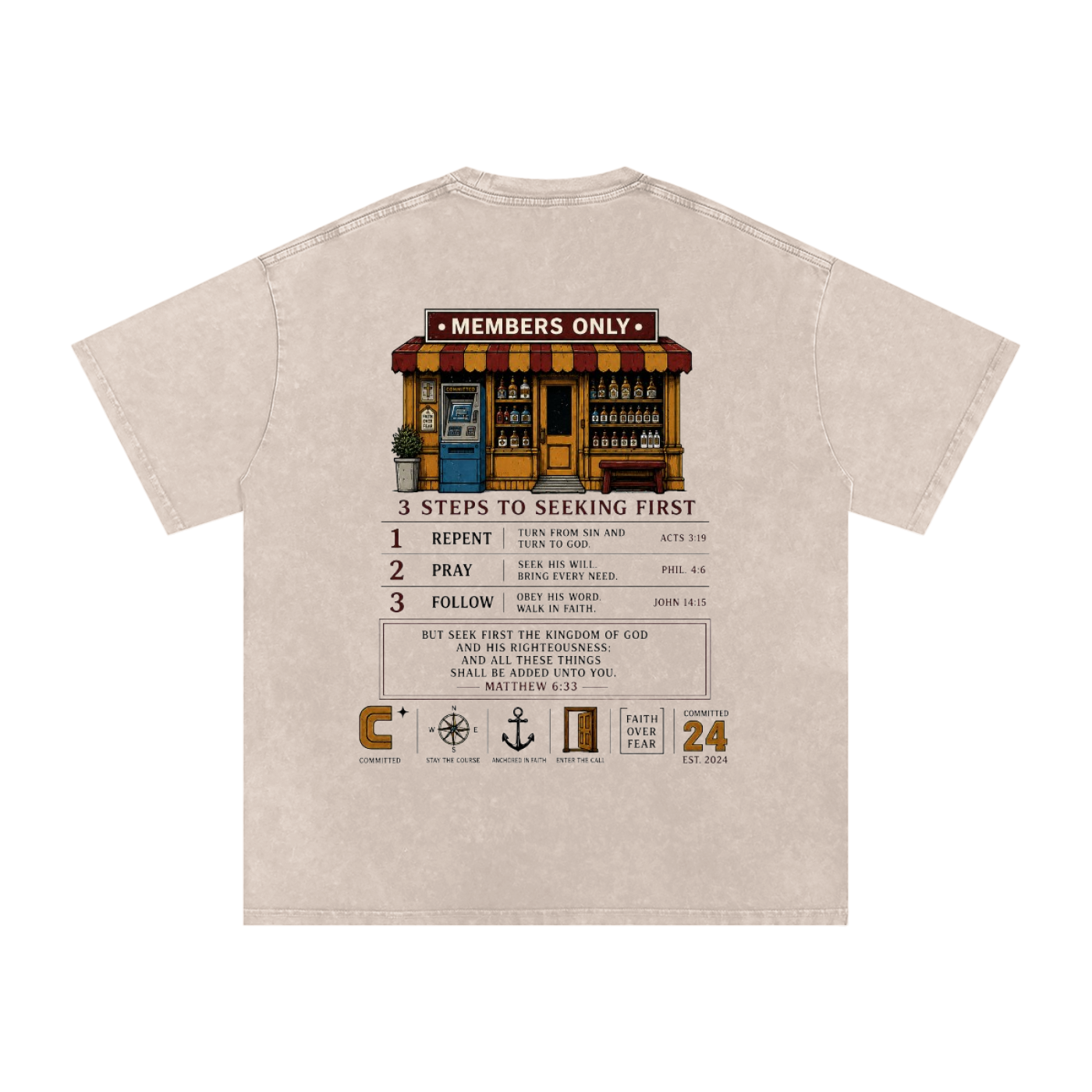 Committed Club — Members Only Tee