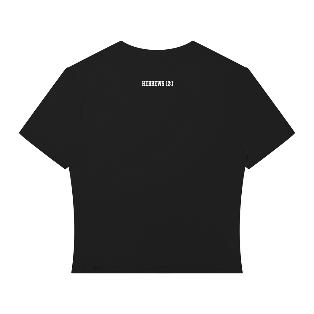 Women’s Hebrews 12 Crop T-Shirt