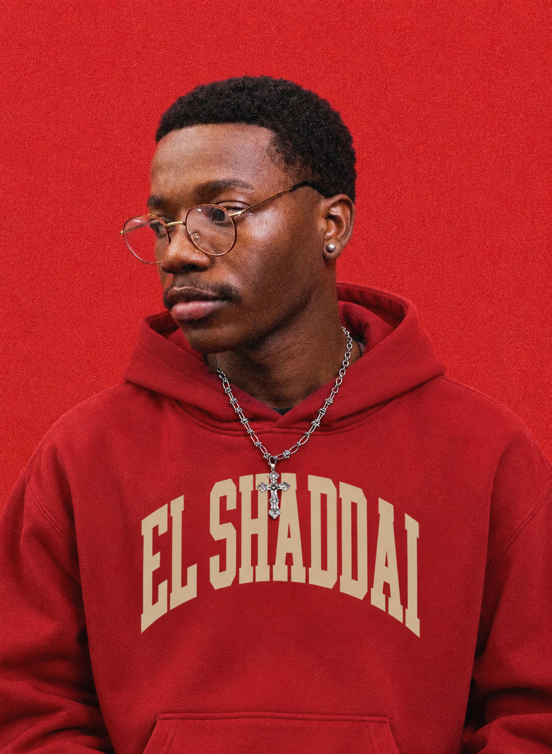 El Shaddai Oversize Fleeced Hoodie
