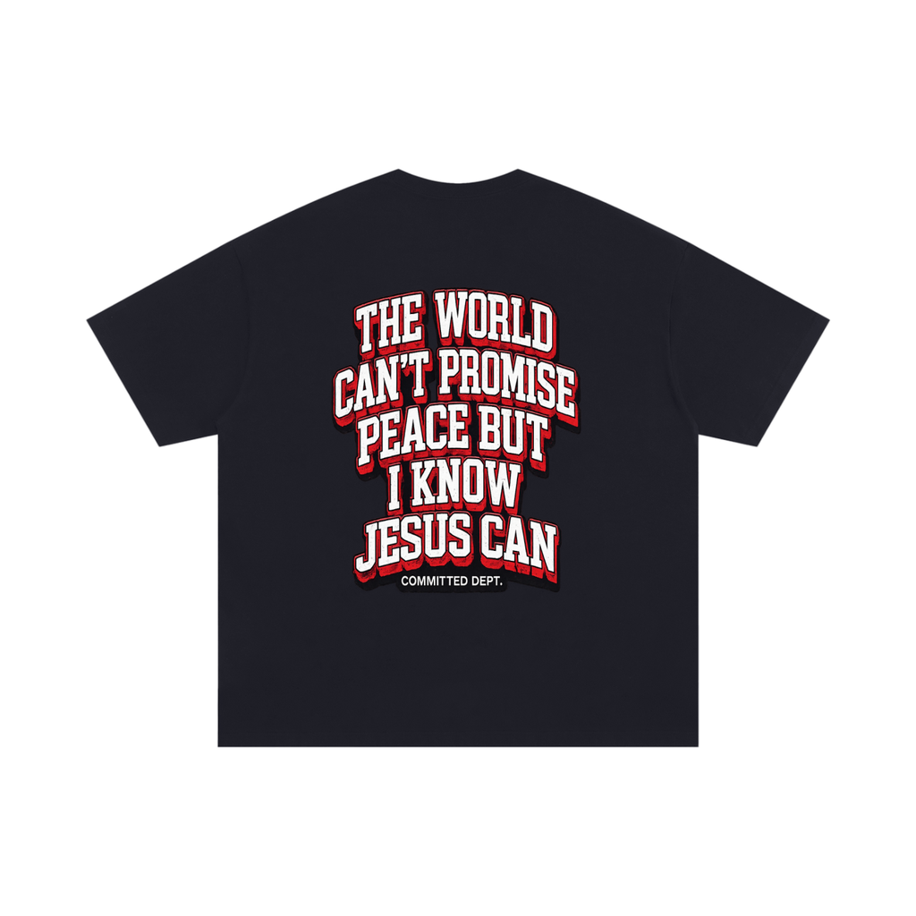 All You Need is Jesus Oversized Cotton T-Shirt