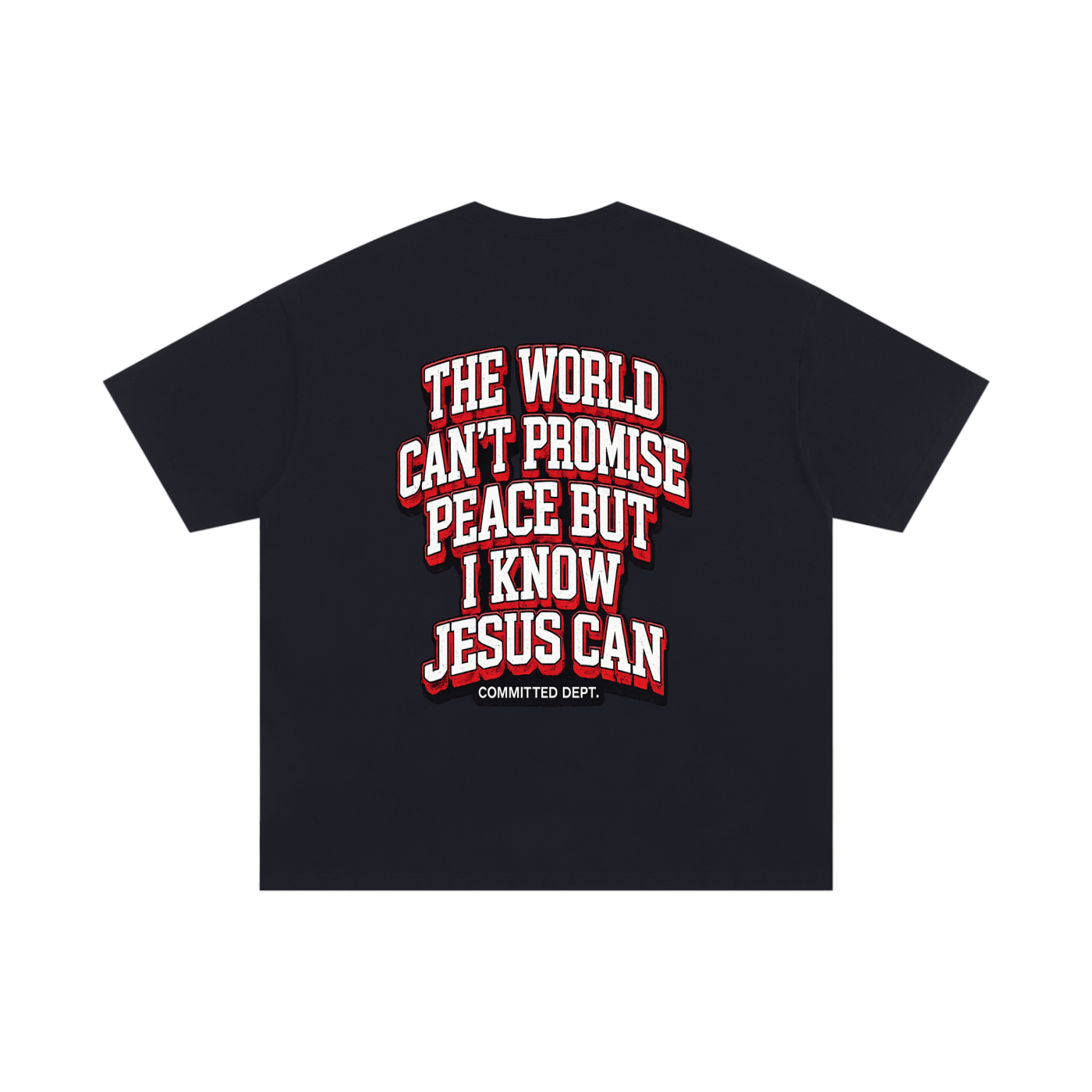 All You Need is Jesus Oversized Cotton T-Shirt